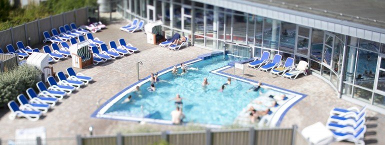 Außenbecken des Ocean Wave