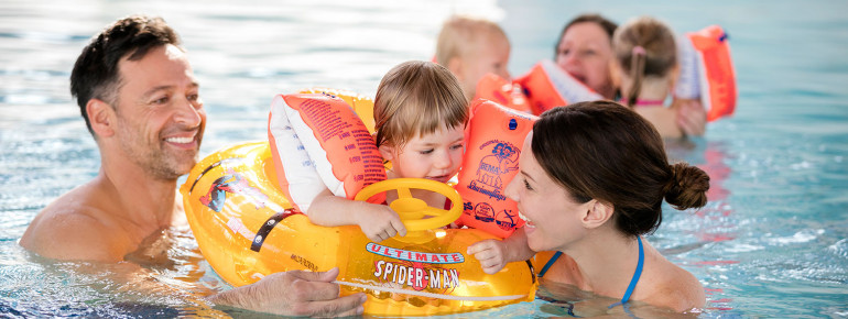 Familienentspannung in der Parktherme