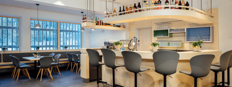 Für die Stärkung zwischendurch sorgt das Restaurant Quellalpin