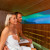 Erlebe in der Polaris-Sauna den Zauber des Nordens.