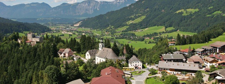 Der Ort Itter in der Ferienregion Hohe Salve