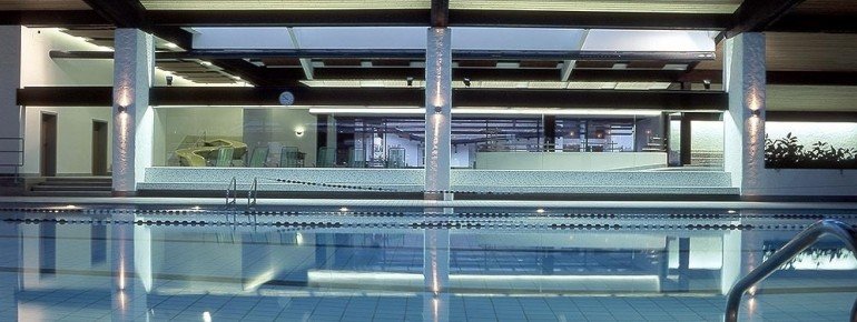 Eines der drei Innenbecken