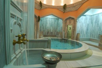 Exotische Entspannung im orientalischen BadeTempel
