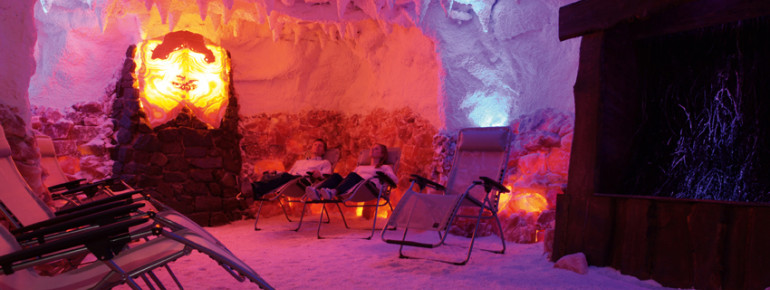 Entspannen in der Salzgrotte