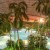 Zur Golden Hour verwandelt sich die Therme in eine romantisch Oase.