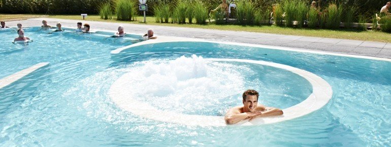 Der Strudel im Außenbereich