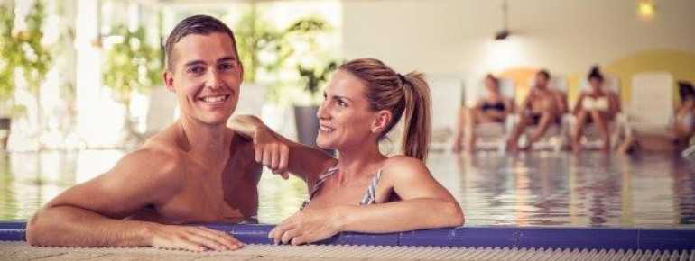 Entspannen im Badebereich