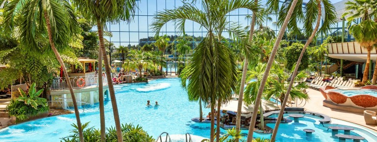 Die Therme Bad Wörishofen: Ein Palmentraum mitten im Allgäu.