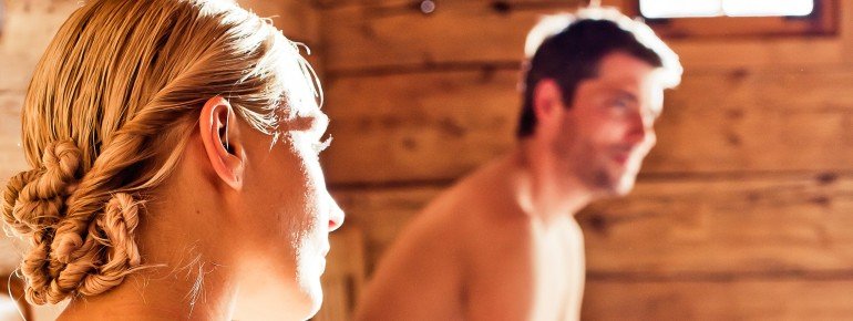 Ätherische Düfte in der Kräutersauna