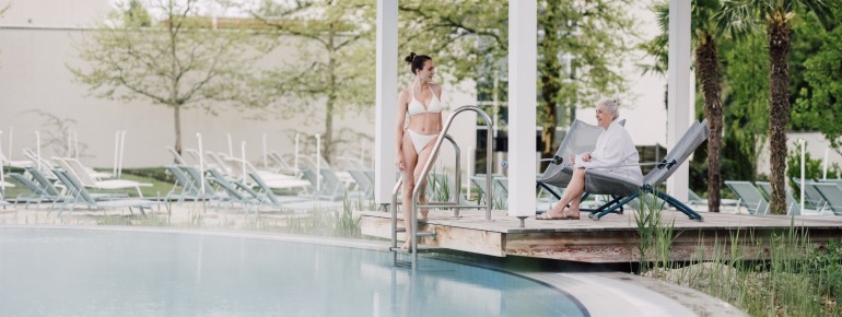 Die Therme Geinberg zählt järhlich über 500.000 Besucher.