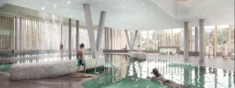 Die Therme Oberstdorf bietet für Klein und Gross ein abwechslungsreiches Angebot.