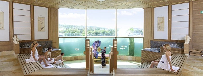 Die Koi-Sauna ist die größte Sauna der Welt