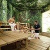 Exotisches Schwitzbad in der Tropen-Sauna (75 °C)