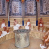 Eine der Themensaunen ist die Taj Mahal Sauna mit indischem Flair und orientalischen Düften