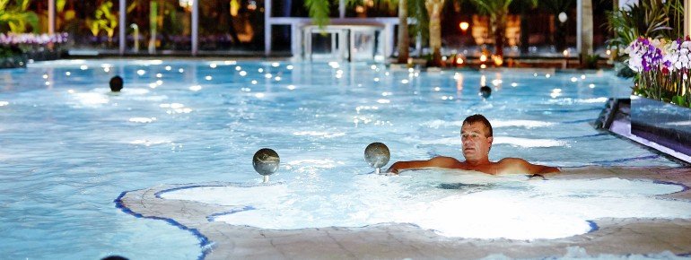 Im Whirlpool lässt sich das karibische Flair gleich doppelt so gut genießen