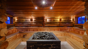 In der Kelo-Event-Sauna erlebst du das klassische Saunaerlebnis pur.