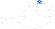 Badesee/Strand Herrensee und Strandbad Litschau im Waldviertel: Position auf der Karte