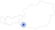 Badesee/Strand Tristacher See in Osttirol: Position auf der Karte