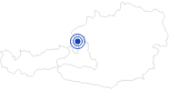 Badesee/Strand Badesee Liefering in Salzburg & Umgebungsorte: Position auf der Karte