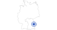 Badesee/Strand Friedenhain-See Bayerischer Wald: Position auf der Karte