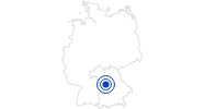 Badesee/Strand Großer Brombachsee Würzburg und Romantisches Franken - Fränkisches Seenland: Position auf der Karte