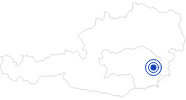 Badesee/Strand Stubenbergsee in Region Graz: Position auf der Karte