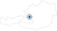 Webcam Russbach - Dachstein West - Edtalm in Hallein-Dachstein West: Position on map
