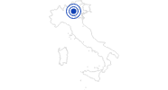 Badesee/Strand Gardasee - Lago di Garda in Verona: Position auf der Karte