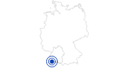 Badesee/Strand Schluchsee im Schwarzwald: Position auf der Karte