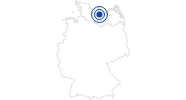 Badesee/Strand Ostseebad Boltenhagen an der Ostseeküste Mecklenburg: Position auf der Karte