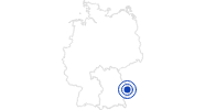 Badesee/Strand Ebenreuther See Bayerischer Wald: Position auf der Karte
