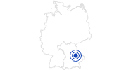 Badesee/Strand Guggenberger See Neutraubling Regensburg und Umland: Position auf der Karte