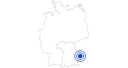 Badesee/Strand Dreiburgensee - Rothauer See Tittling im Passauer Land: Position auf der Karte