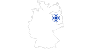 Badesee/Strand Schwielowsee bei Potsdam in Havelland: Position auf der Karte