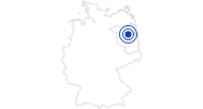 Badesee/Strand Liepnitzsee bei Berlin im Barnimer Land: Position auf der Karte