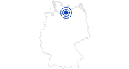 Badesee/Strand Ratzeburger See im Herzogtum Lauenburg: Position auf der Karte