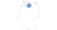 Badesee/Strand Behlendorfer See im Herzogtum Lauenburg: Position auf der Karte