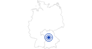 Badesee/Strand Rothsee Würzburg und Romantisches Franken - Fränkisches Seenland: Position auf der Karte