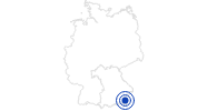Badesee/Strand Abtsdorfer See im Berchtesgadener Land: Position auf der Karte