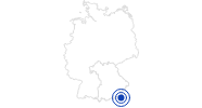 Webcam Luitpoldweg am Hintersee in Ramsau bei Berchtesgaden im Berchtesgadener Land: Position auf der Karte