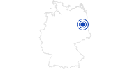 Badesee/Strand Großer Müggelsee Berlin: Position auf der Karte