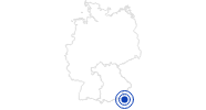 Badesee/Strand Königssee im Berchtesgadener Land: Position auf der Karte