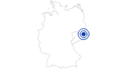 Badesee/Strand Knappensee in Oberlausitz: Position auf der Karte