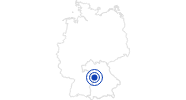 Badesee/Strand Dennenloher See Würzburg und Romantisches Franken - Fränkisches Seenland: Position auf der Karte