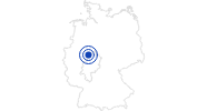 Badesee/Strand Diemelsee in Nordhessen: Position auf der Karte