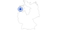 Webcam Haren (Ems): Blick vom Rathaus im Emsland: Position auf der Karte