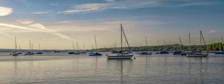 Ein Traum für Segler: der Ammersee.