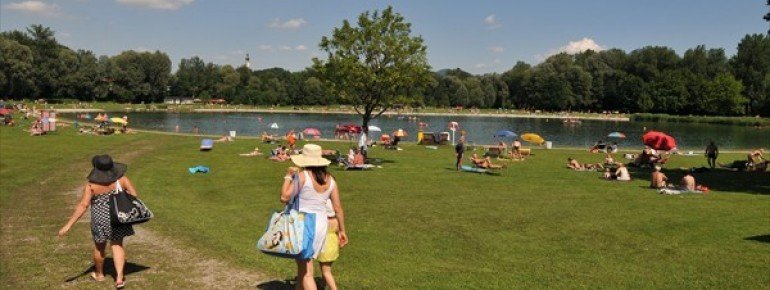 Vor allem bei Naherholungsgästen aus der Stadt Salzburg steht der Badesee Liefering ganz hoch im Kurs