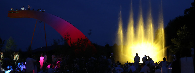 Ein Highlight des Jahres ist die Weiße Nacht am Further Drachensee.