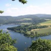 Blick von Basdorf auf den Edersee